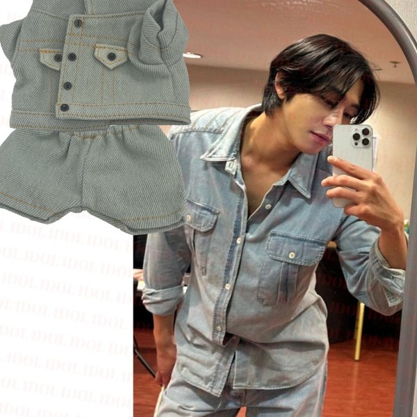 画像1: 10/15/20/アンヒョソプ着用風セットアップ (1)