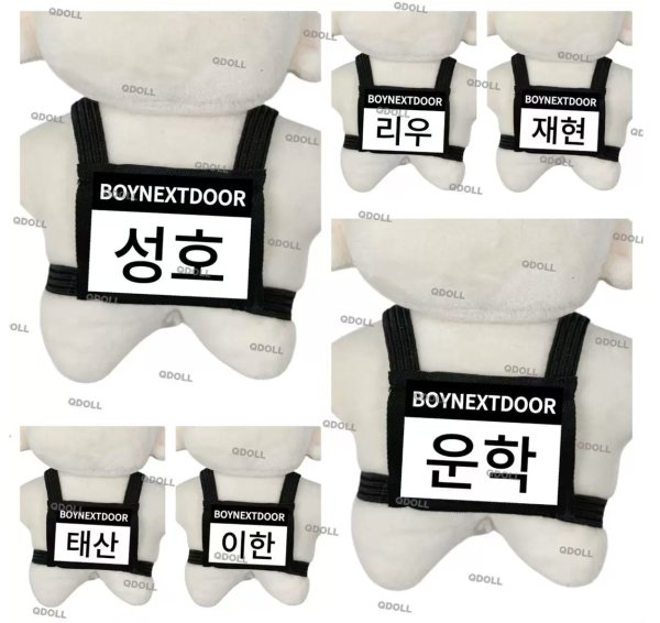 画像1: 10/ BOYNEXTDOOR 着用風 ゼッケン 001 (1)