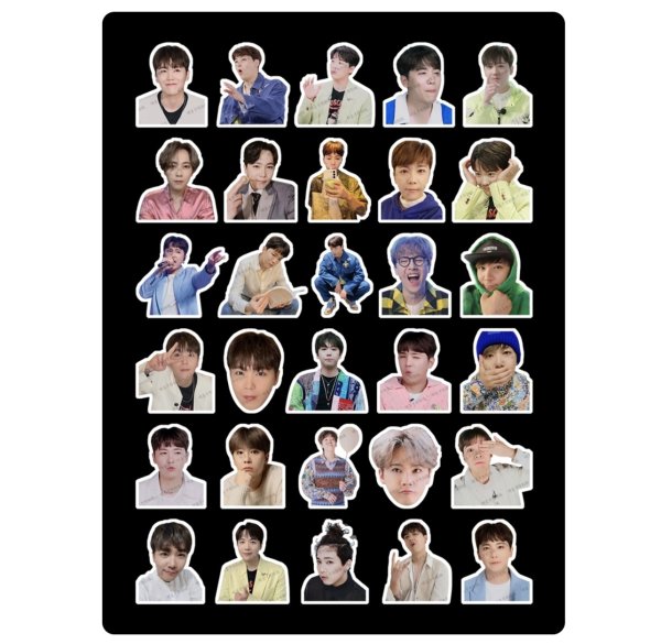 画像1: FTISLAND イホンギ ステッカーセット 009 (1)