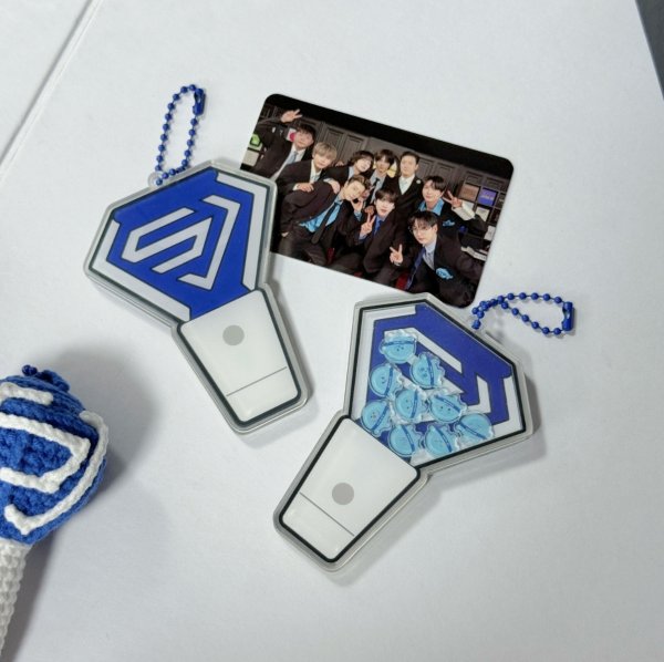 画像1: SUPERJUNIOR シャカシャカキーホルダー 008 (1)