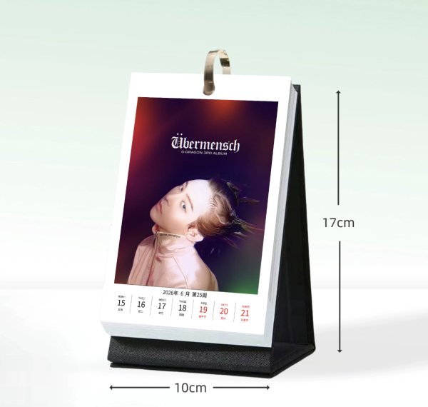 画像2: BIGBANG G-DRAGON 2026年 週めくりカレンダー 061 GD GDRAGON (2)