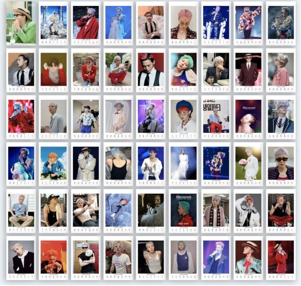 画像3: BIGBANG G-DRAGON 2026年 週めくりカレンダー 061 GD GDRAGON (3)