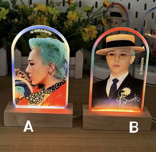 画像1: BIGBANG G-DRAGON LEDライト ジヨン GD GDRAGON (1)