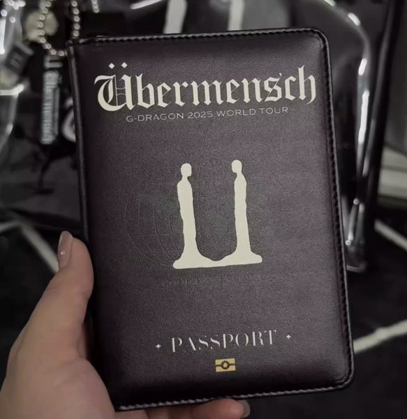 画像1: BIGBANG G-DRAGON パスポートケース ジヨン Tシャツ 042 GD GDRAGON (1)
