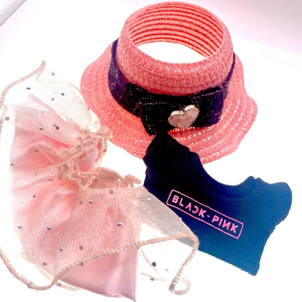 画像2: Labubu サイズ / BLACKPINK 風お洋服セット 010 (2)
