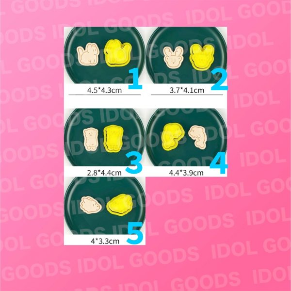 画像2: PLAVE プレイブ クッキー型 YEJUN NOAH BAMBY EUNHO HAMIN イェジュン ノア バンビ ウノ ハミン 009 (2)