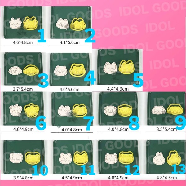 画像2: SEVENTEEN クッキー型 029 エスクプス ジョンハン ジョシュア ジュン ホシ ウォヌ ドギョム ミンギュ ディエイト ミンハオ スングァン バーノン ディノ SCOUPS JEONGHAN JOSHUA JUN HOSHI WONWOO DK  MINGYU THE8 SEUNGKWAN VERNON DINO (2)