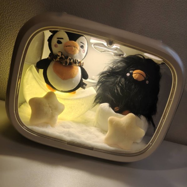 画像3: 【3月中入荷予定】夢見ROOM BOX 10cm ぬいぐるみに (3)