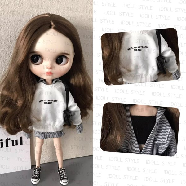 画像4: Blythe ブライスドール パーカーコーデ 003 ブライス人形 ブライス ドール 人形 着せ替え人形 (4)