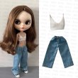 画像2: Blythe ブライスドール デニムコーデ 002 ブライス人形 ブライス ドール 人形 着せ替え人形 (2)
