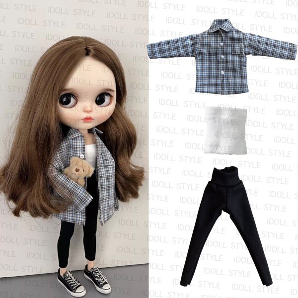 画像5: Blythe ブライスドール シャツコーデ 006 ブライス人形 ブライス ドール 人形 着せ替え人形 (5)