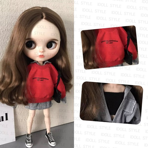画像5: Blythe ブライスドール パーカーコーデ 003 ブライス人形 ブライス ドール 人形 着せ替え人形 (5)