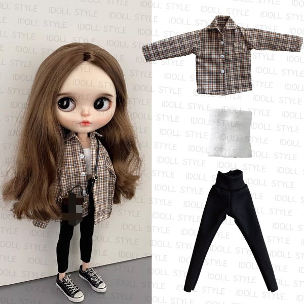 画像3: Blythe ブライスドール シャツコーデ 006 ブライス人形 ブライス ドール 人形 着せ替え人形 (3)