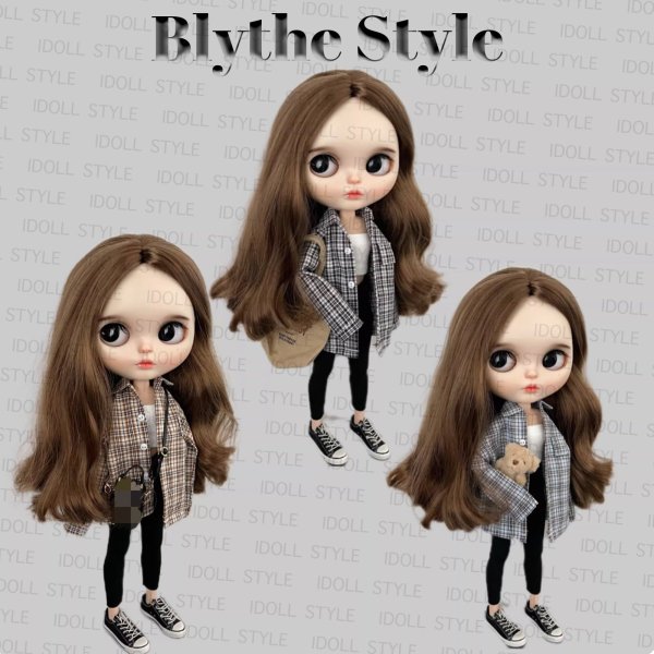 画像1: Blythe ブライスドール シャツコーデ 006 ブライス人形 ブライス ドール 人形 着せ替え人形 (1)