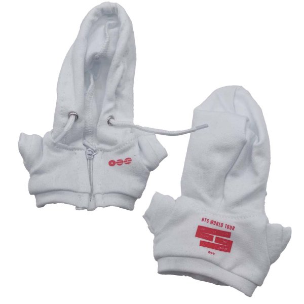 画像2: BTS ぬいぐるみ用 ARIRANG ジッパー付 パーカー アリラン (2)