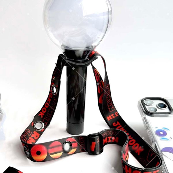 画像1: BTS ARIRANG アリラン ペンライト用ネックストラップ  051 (1)