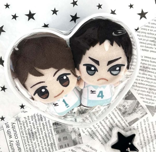 画像6: 10cm用ぬいぐるみ用 ハートのクリアケース 012 痛バ 保護ケース (6)