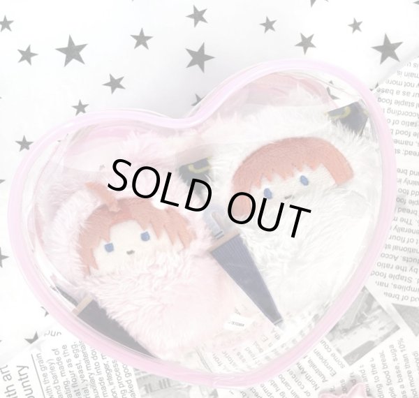 画像4: 10cm用ぬいぐるみ用 ハートのクリアケース 012 痛バ 保護ケース (4)