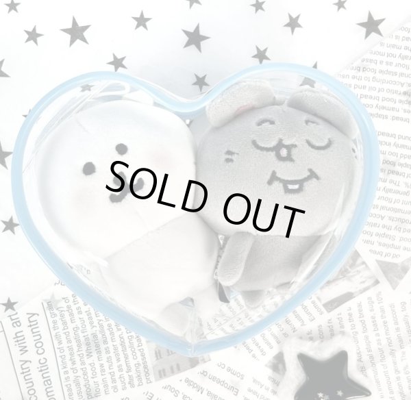 画像2: 10cm用ぬいぐるみ用 ハートのクリアケース 012 痛バ 保護ケース (2)