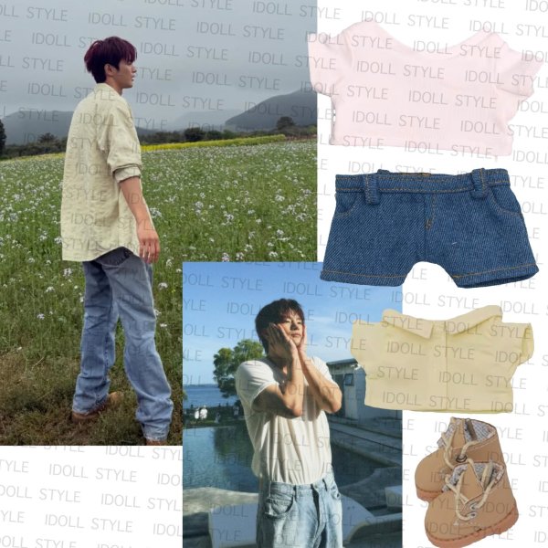 画像1: 20/ソイングク着用風 コーデ 040 (1)