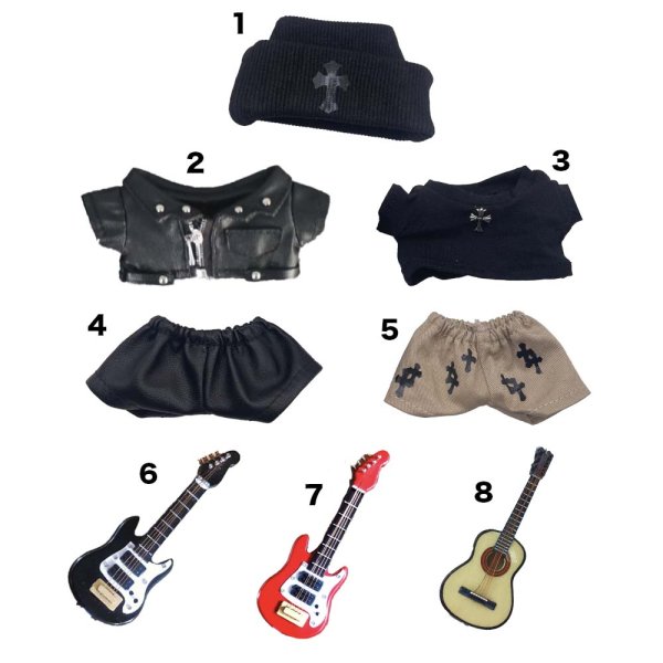 画像3: 着用風お洋服 019 CNBLUE ヨンファ YongHwa ミニョク MinHyuk ジョンシン JunShin (3)