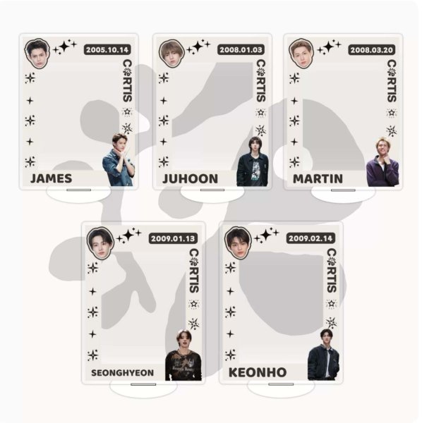 画像1: CORTIS アクリルトレカスタンド 017 アクキー (1)