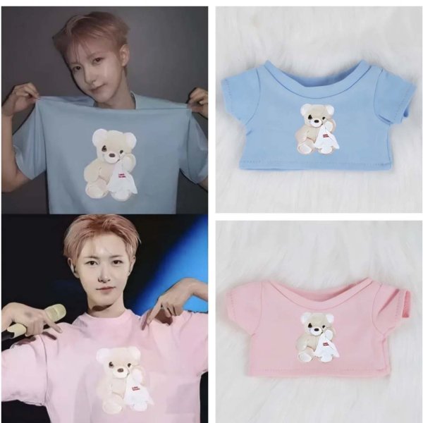 画像1: 10/15/20/NCT ロンジュン Renjun 着用風Tシャツ 003 (1)