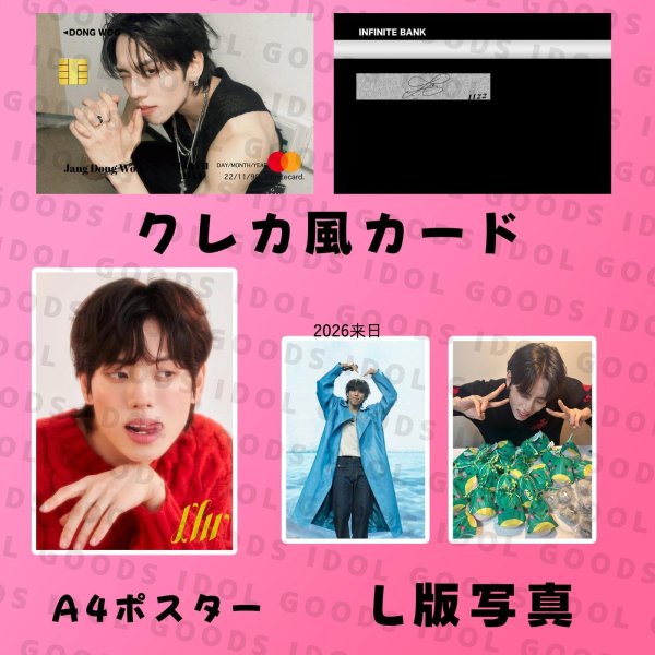 画像14: INFINITEセンイル/デビュー記念/来日セット クレカ風カード (14)