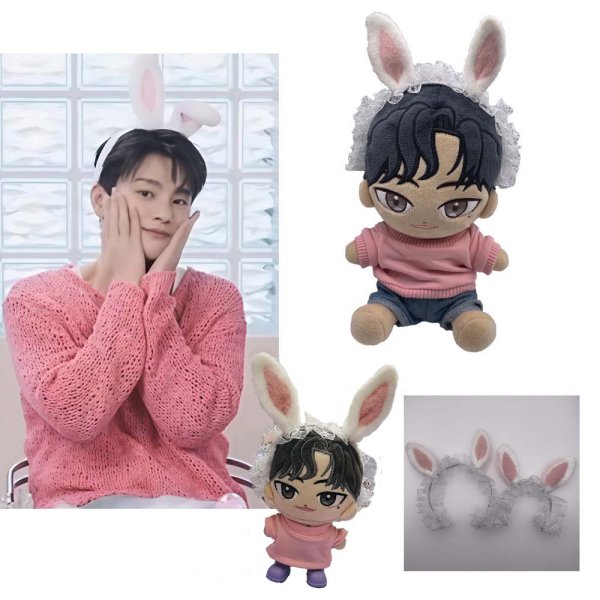 画像1: MINI/20/ソイングク着用風 カチューシャ 045 seoinguk (1)