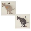 画像1: 犬がうんちしている時計 002 (1)