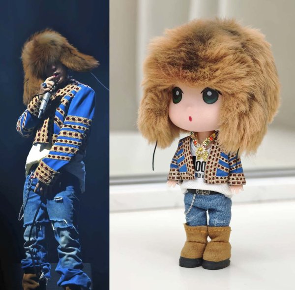 画像1: BIGBANG G-DRAGON ジヨン フィギュア ストラップ付 010 GD GDRAGON (1)