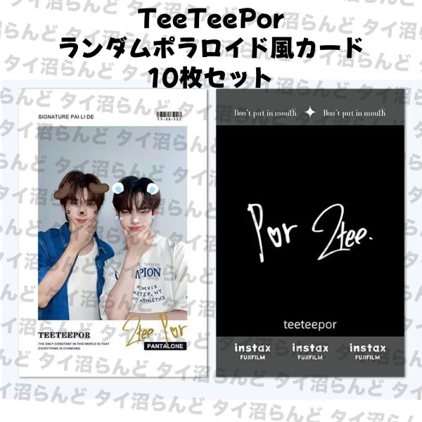 画像1: TeeTeepor ランダムポラロイド風カード10枚セット 013 (1)