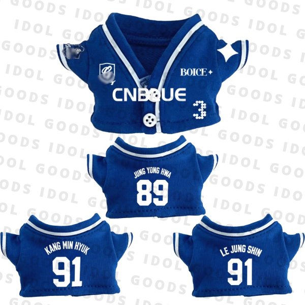 画像1: 【PLUSH DOLLサイズ】CNBLUE ユニフォーム 025 ヨンファ YongHwa ミニョク MinHyuk ジョンシン JunShin (1)