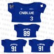 画像1: CNBLUE ユニフォーム風Tシャツタイプ 027 ヨンファ YongHwa ミニョク MinHyuk ジョンシン JunShin (1)