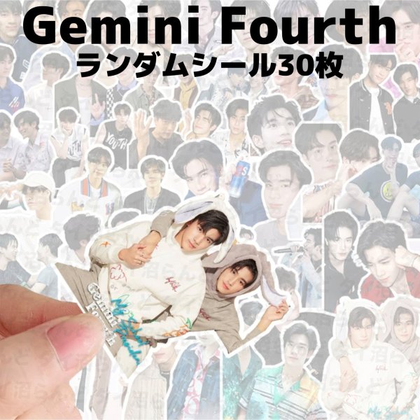 画像1: Geminifourth ランダムステッカー30枚セット 004 Gemini fourth (1)