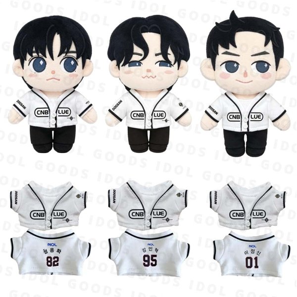 画像1: 【PLUSH DOLLサイズ】CNBLUE ユニフォーム 029 ヨンファ YongHwa ミニョク MinHyuk ジョンシン JunShin (1)