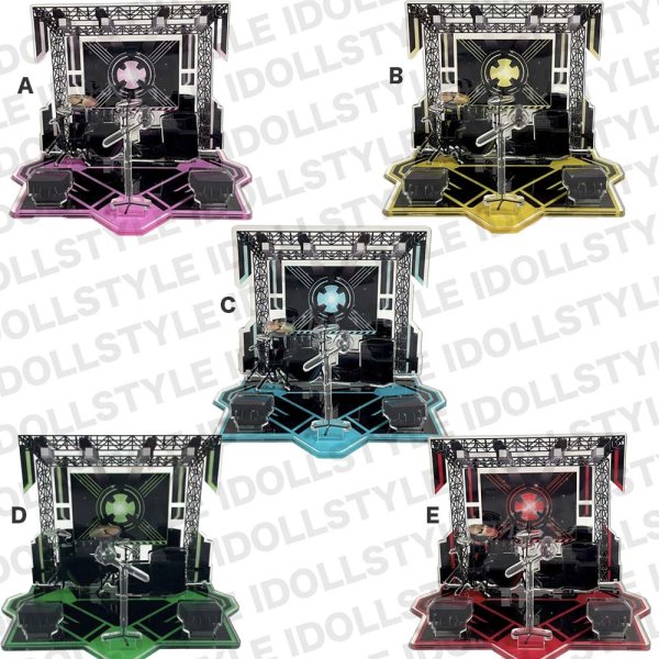 画像1: ステージアクスタ バンドver  フィギュアや、アクスタ等に (1)