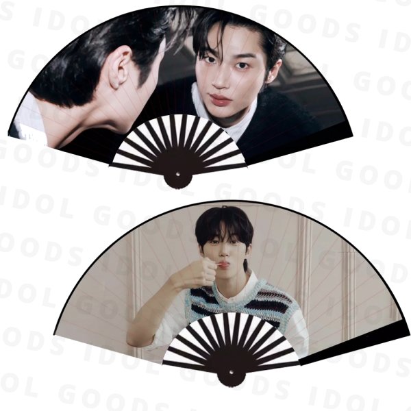 画像1: ビョンウソク 扇子 025 ByeonWooseok ピョンウソク  (1)