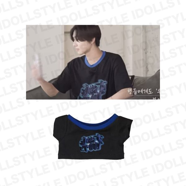画像1: 10/15/20/ ENHYPEN ジョンウォン 着用風 Tシャツ 021 Jungwon (1)