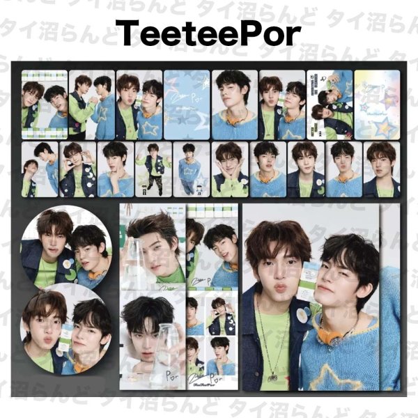 画像1: TeeTeepor 写真缶バッジトレカ24セット 056 (1)