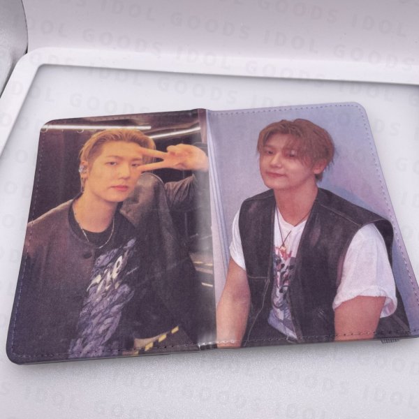 画像1: CNBLUE ミニョク パスポートケース 021 KangMinHyuk,MinHyuk (1)