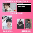 画像2: ソンシギョン センイル/デビュー記念/来日セット クレカ風カード (2)